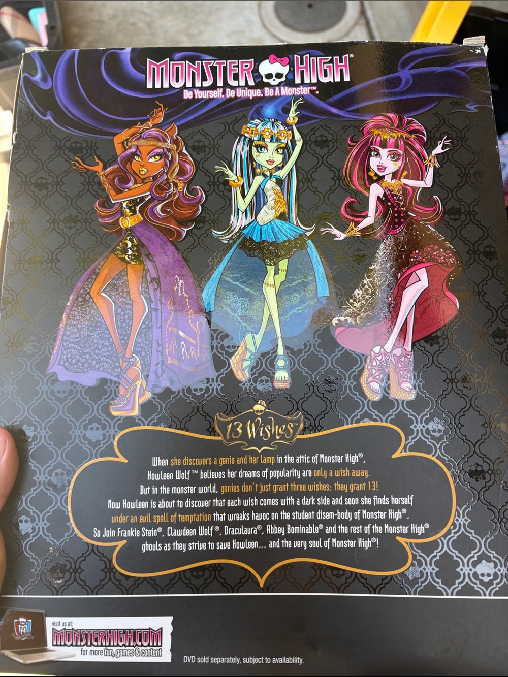 Clawdeen Wolf Monster High Doll - Picture 4 of 4